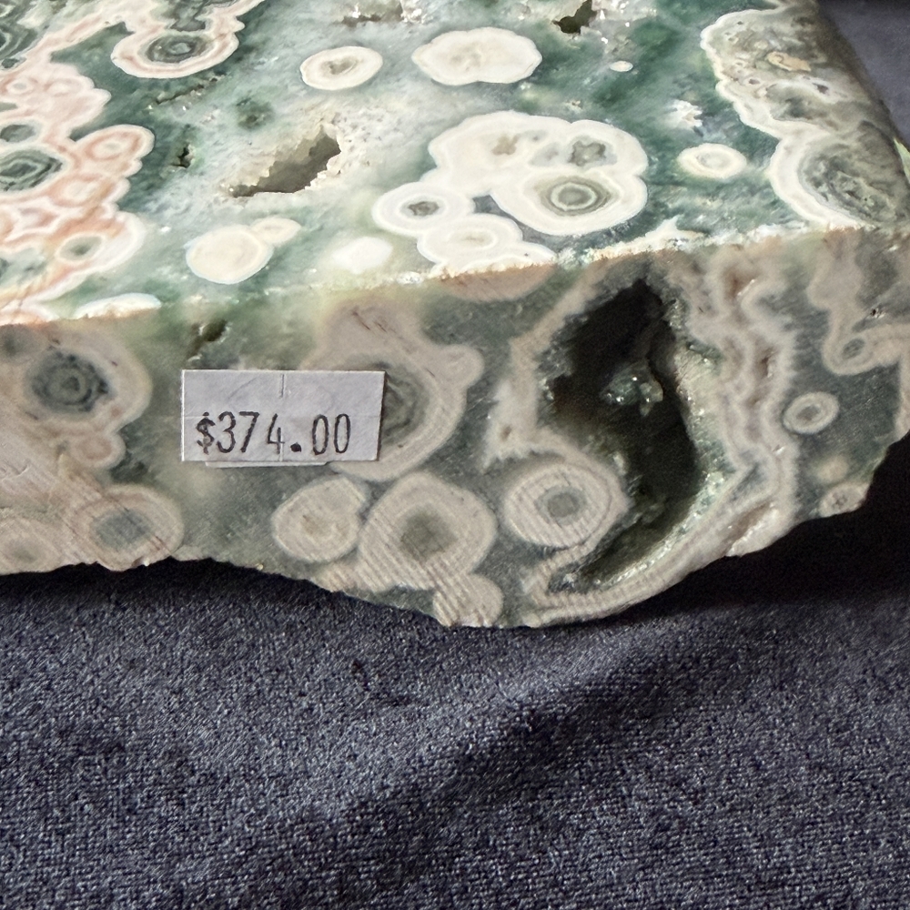 Rare Ocean Jasper From Madagascar 1.765 Pound. Gorgeous Piece! Guarantee - Picture 5 of 16